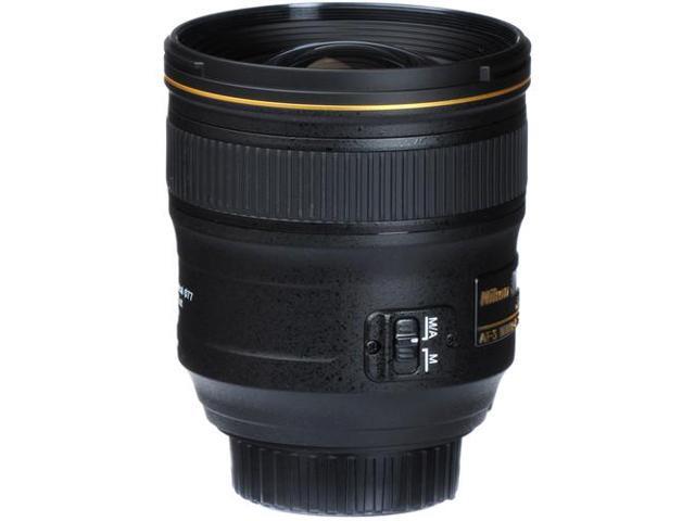 Nikon AF-S NIKKOR 24mm f/1.4G ED Lens (Intl Model) Includes Filters and Tripod Bundle