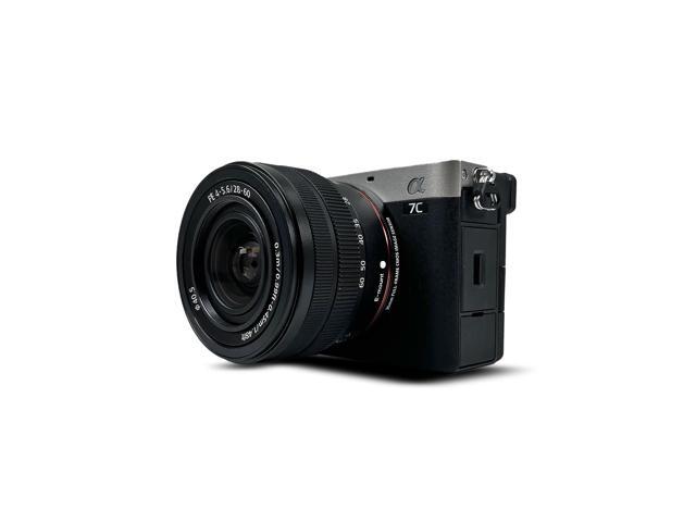 Sony - Alpha 7C Full-frame Compact Mirrorless Camera with FE 28-60mm F4-5.6 lens - Silver - image 12