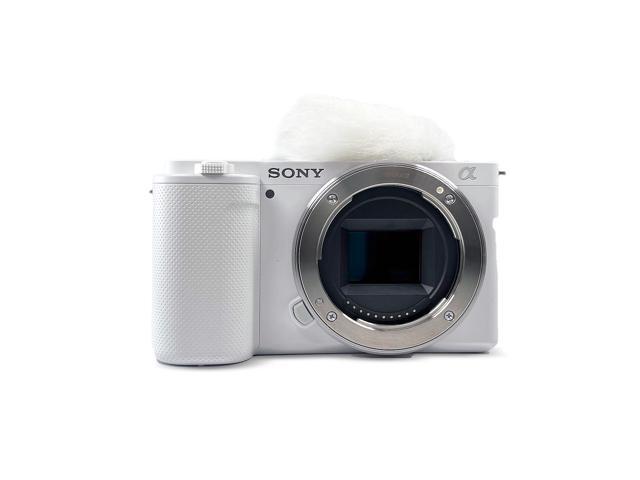 Sony - Alpha ZV-E10 Mirrorless Vlog Camera - Body Only - White - image 3