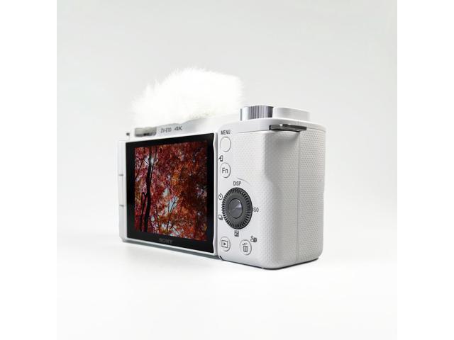 Sony - Alpha ZV-E10 Mirrorless Vlog Camera - Body Only - White - image 5