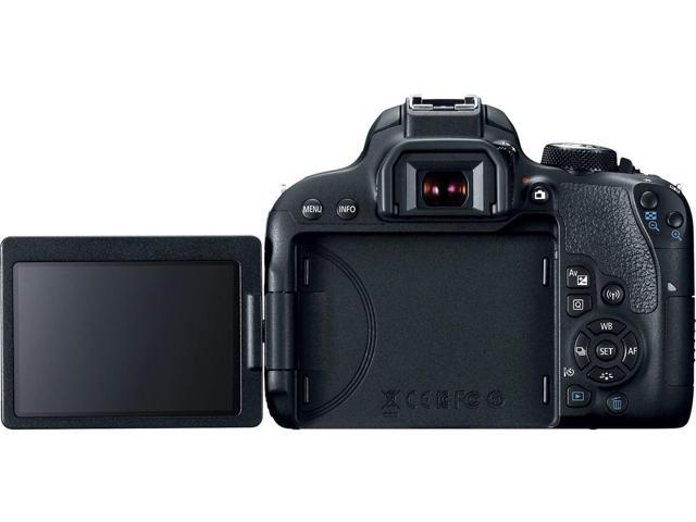 Canon EOS Rebel 800D / T7i DSLR Camera + 64GB Memory Card + Case Base Bundle