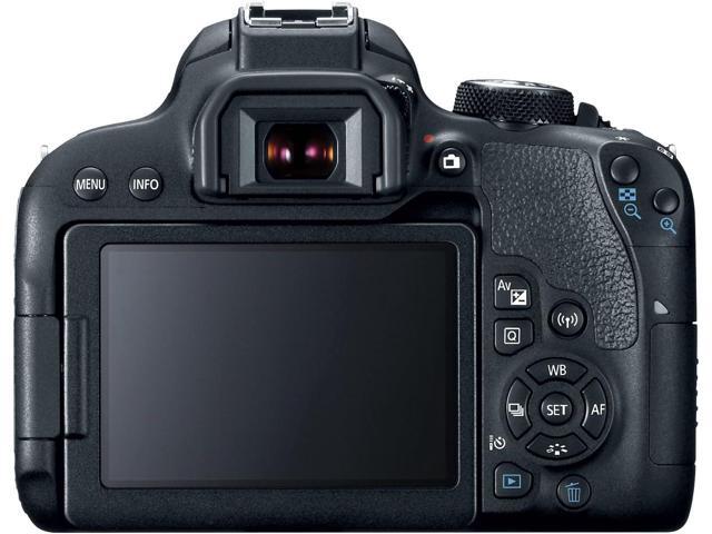Canon EOS Rebel 800D / T7i DSLR Camera + 64GB Memory Card + Case Base Bundle
