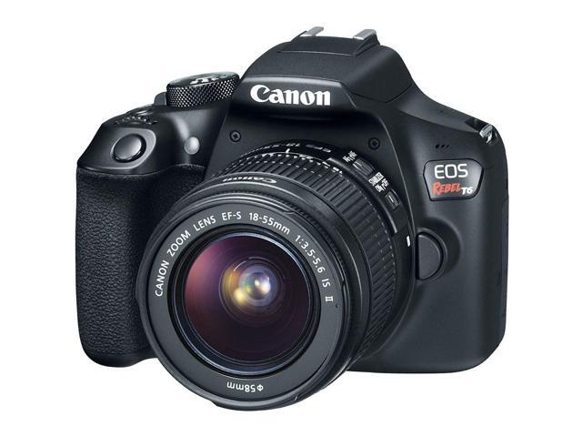 Canon EOS Rebel T6 DSLR Camera W/ 18-55mm Lens + 64GB Card + Filter Kit + More