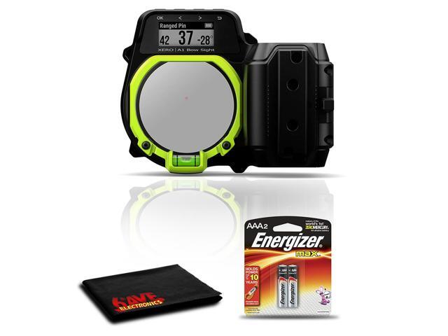 GARMIN Xero A1 Bow Sight (Right Hand) with AAA Batteries and Cleaning Cloth