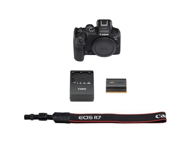Canon EOS R7 Mirrorless Camera + 64GB TOUGH SD Card + Bag Starter Bundle