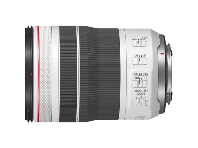 Canon - RF70-200mm F4 L IS USM Telephoto Zoom Lens for EOS R-Series Cameras - White - image 3