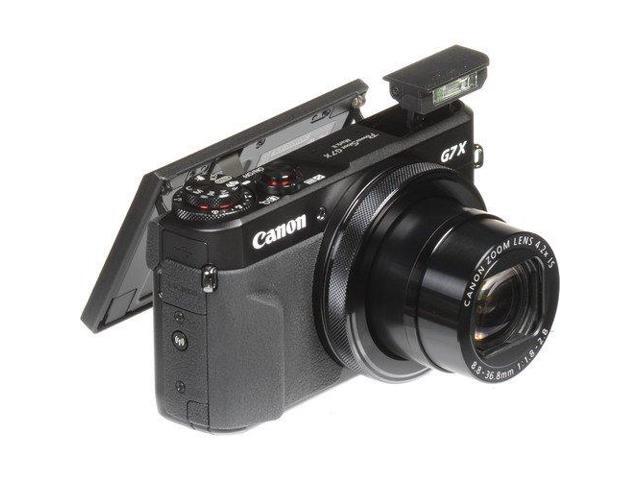Canon PowerShot G7 X Mark II w/Accessories Bundle- Digital Camera w/1 Inch CMOS Sensor Tilt LCD Screen Touchscreen Acces