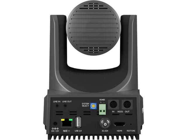 PTZOptics Move 4K PTZ Camera with 12x Zoom (Gray) (PT12X-4K-GY-G3)