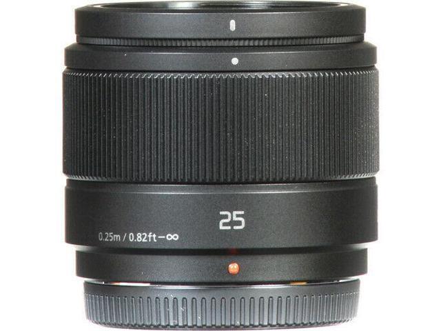 Panasonic - LUMIX G 25mm f/1.7 ASPH. Lens for Mirrorless Micro Four Thirds Compatible Cameras, H-H025-K - Black - image 9