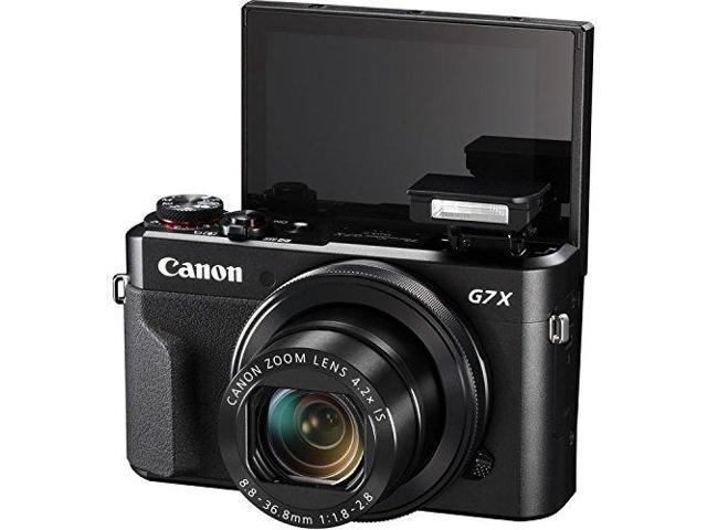 Canon PowerShot G7 X Mark II Digital Camera + 128GB Memory + Extra Battery bundle
