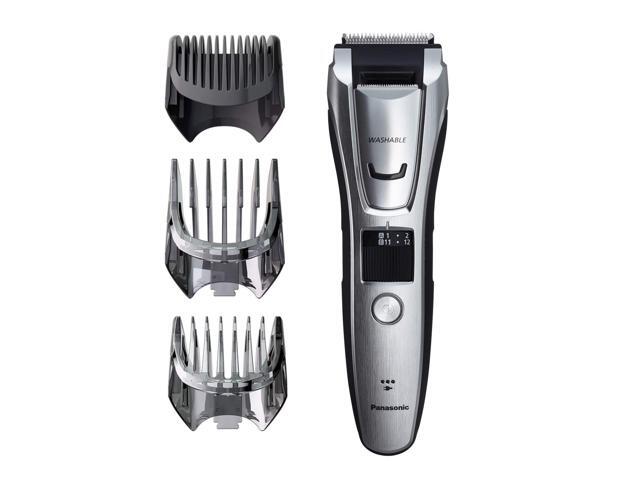 Panasonic - Men’s All-in-One Facial Beard Trimmer and Body Hair Groomer - Silver - image 9