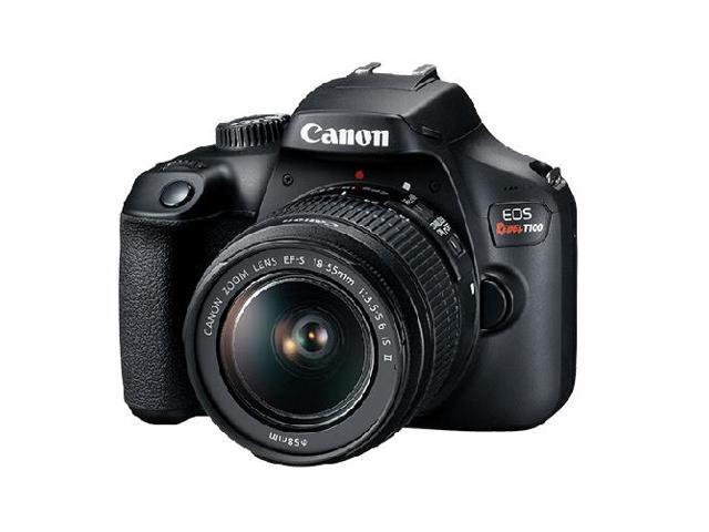 Canon EOS Rebel T100 / 4000D DSLR Camera with 18-55mm Lens Graphic Bundle