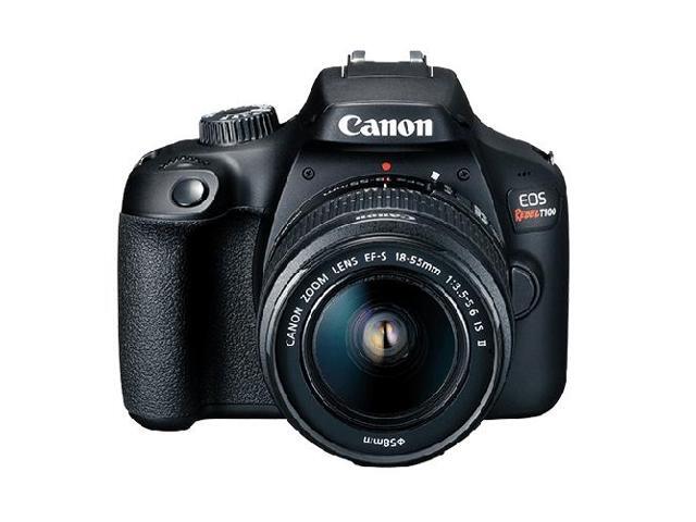 Canon EOS Rebel T100 / 4000D DSLR Camera with 18-55mm Lens Graphic Bundle