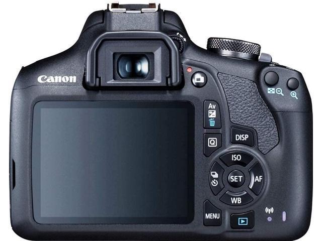 Canon EOS 2000D (Rebel T7) DSLR Camera + 18-55mm III Kit (Intl Model)