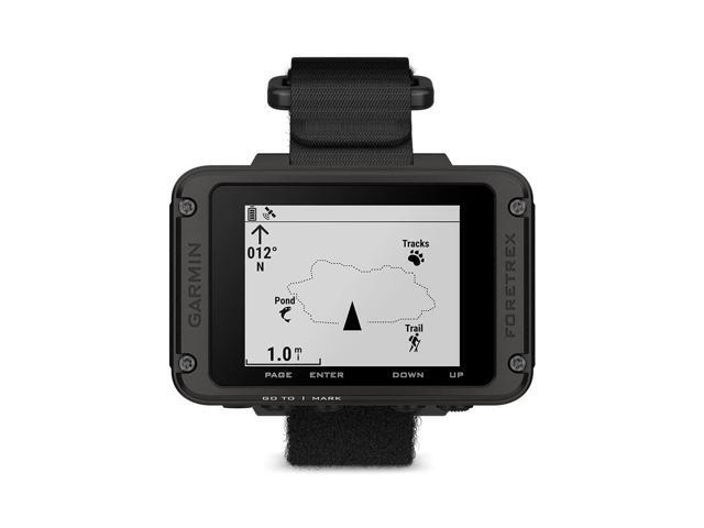 Garmin - Foretrex 801 GPS Smartwatch Navigator with Strap 73 mm Fiber-Reinforced Polymer - Black - (2023) - image 3