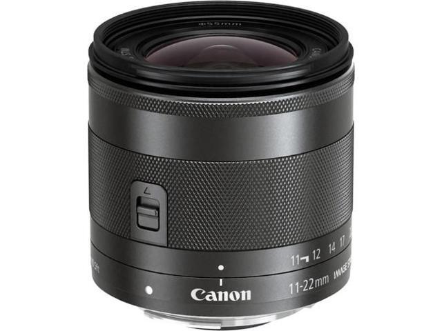 Canon EF-M 11-22mm f/4-5.6 IS STM Lens (International Model) with Cleaning Kit and Filter Kits Bundle