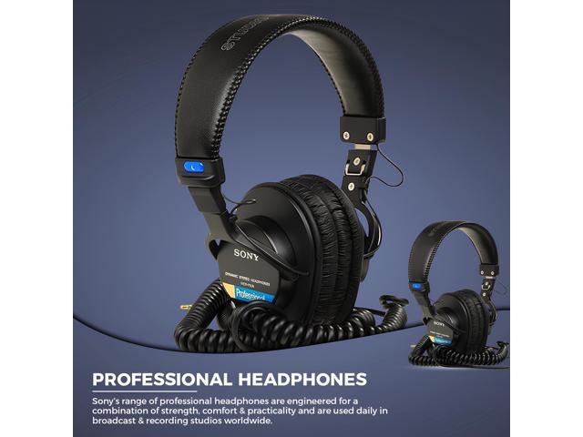 Sony - Professional Studio Headphones - Black - image 12