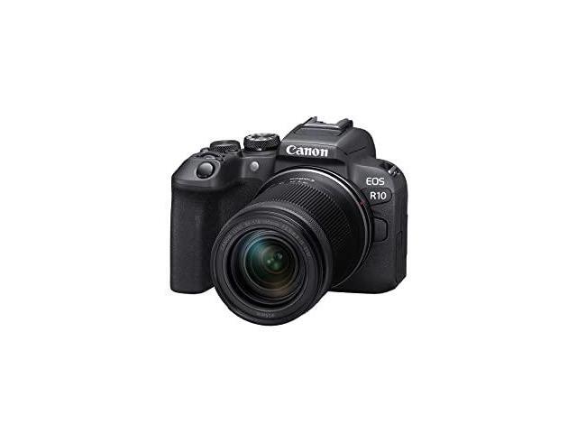 Canon - EOS R10 Mirrorless Camera with RF-S18-150mm f/3.5-6.3 IS STM Lens - Black - image 3