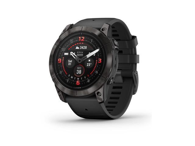 Garmin - epix Pro (Gen 2) Sapphire Edition 51mm Fiber-Reinforced Polymer - Carbon Gray DLC Titanium with Black Band - (2024) - image 3