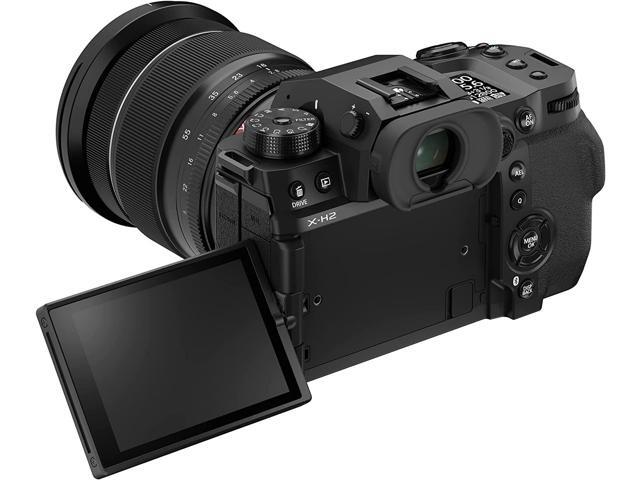 Fujifilm - X-H2 Mirrorless Camera with FUJINON XF16-80mmF4 R OIS WR Lens Kit - Black - image 11