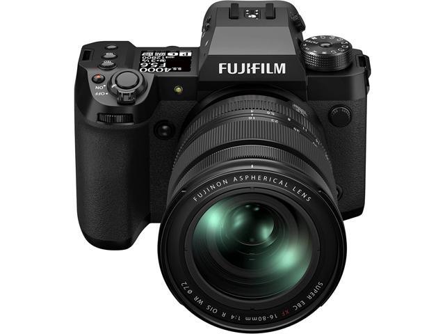 Fujifilm - X-H2 Mirrorless Camera with FUJINON XF16-80mmF4 R OIS WR Lens Kit - Black - image 8
