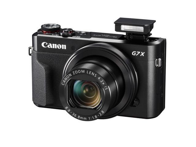 Canon PowerShot G7 X Mark II Digital Camera (Intl Model) with (2)128GB SD Cards