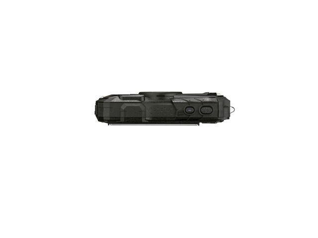 Ricoh WG-80 Waterproof Digital Camera (Black) with Tripod (International Model)