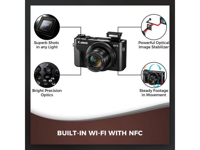 Canon PowerShot G7 X Mark II Digital Camera (International Model) - Premium Kit