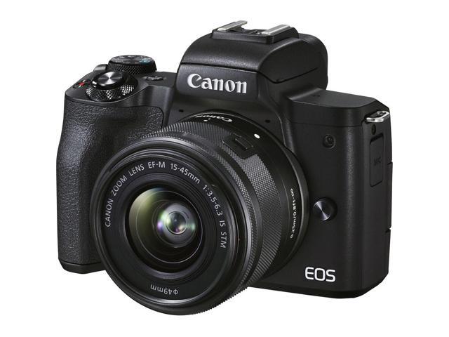 Canon EOS M50 Mark II Mirrorless Camera with 15-45mm Lens Content Creator Kit
