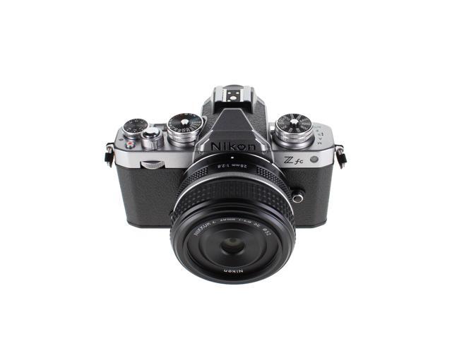 Nikon Z fc DX-Format Mirrorless Camera Body w/NIKKOR Z 28mm f/2.8 (SE) (International Model)