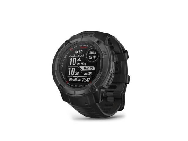 Garmin Instinct 2X Solar, Tactical Edition, Rugged GPS Smartwatch, (Black)