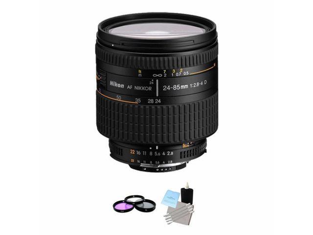 Nikon AF Zoom Nikkor 24-85mm f/2.8-4.0D IF AF Lens + UV Kit & Cleaning Kit