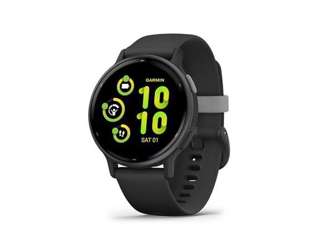Garmin - vívoactive 5 GPS Smartwatch 42 mm Fiber-reinforced polymer - Slate Aluminum and Black - (2023) - image 7