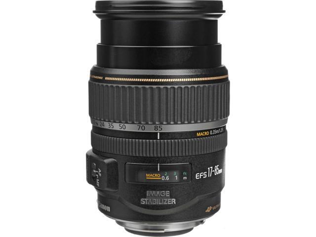 Canon EF-S 17-85mm f/4-5.6 IS USM Lens with Filter kit + Cleaning Kit + More