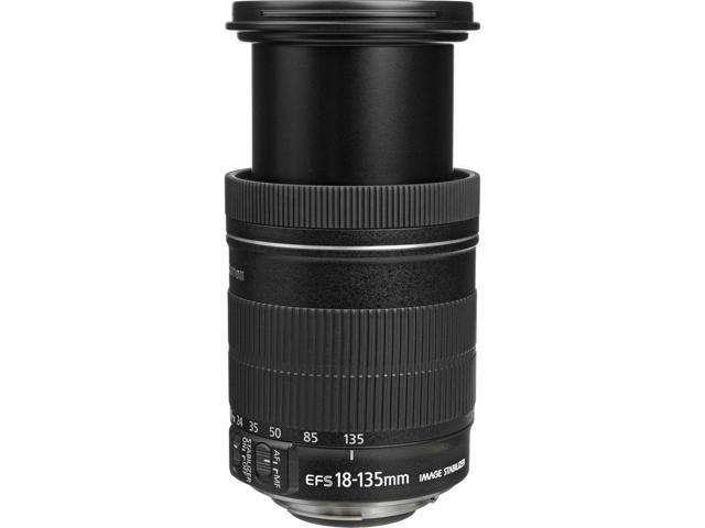 Canon EF-S 18-135mm f/3.5-5.6 IS Lens w Filter Kit Cleaning Kit + More (International Version)