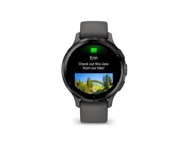 Garmin - Venu 3S GPS Smartwatch 41 mm Fiber-reinforced polymer - Stainless Steel and Pebble Gray - (2023) - image 4