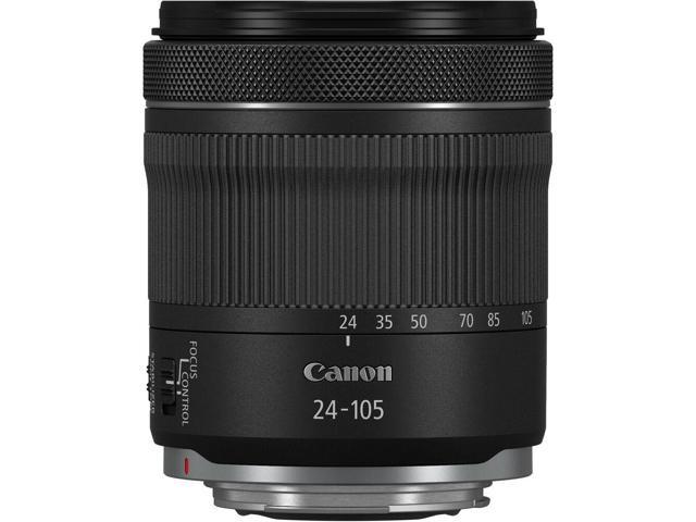 Canon RF 24-105mm f/4-7.1 IS STM Lens (4111C002) + Filter Kit + Cap Keeper Bundle (International Version)