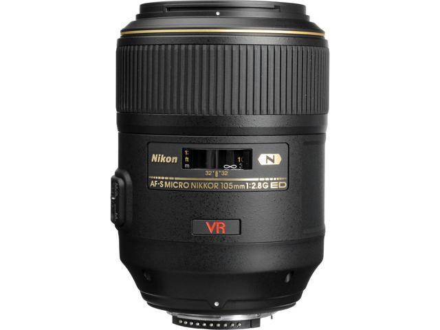 Nikon AF-S VR Micro-NIKKOR 105mm f/2.8G IF-ED Lens (2160) + Filter Kit - Bundle