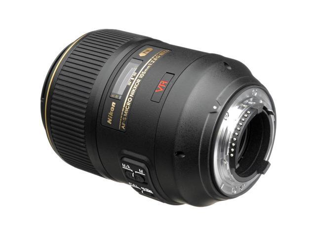 Nikon AF-S VR Micro-NIKKOR 105mm f/2.8G IF-ED Lens (2160) + Filter Kit - Bundle