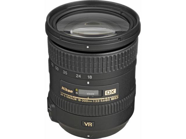 Nikon AF-S DX NIKKOR 18-200mm f/3.5-5.6G ED VR II Lens (2192) + Filter Kit - Bundle