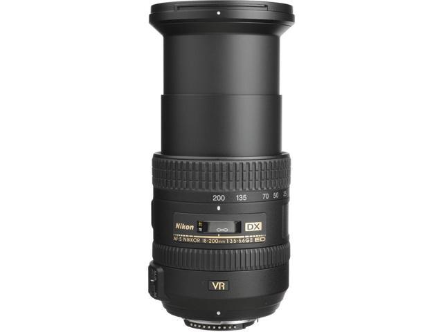 Nikon AF-S DX NIKKOR 18-200mm f/3.5-5.6G ED VR II Lens (2192) + Filter Kit - Bundle