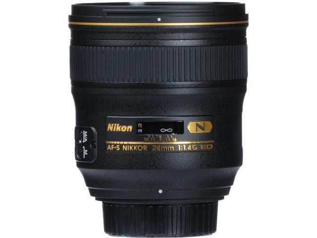 Nikon AF-S NIKKOR 24mm f/1.4G ED Lens (2184) + Filter Kit + Cap Keeper - Bundle