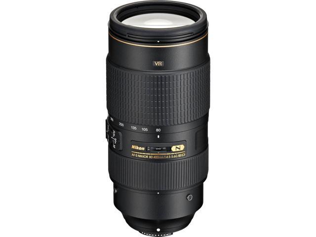 Nikon - AF-S NIKKOR 80-400mm f/4.5-5.6G ED VR Telephoto Zoom Lens (2008) + Filters - Bundle