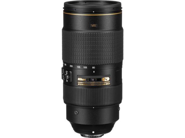 Nikon - AF-S NIKKOR 80-400mm f/4.5-5.6G ED VR Telephoto Zoom Lens (2008) + Filters - Bundle