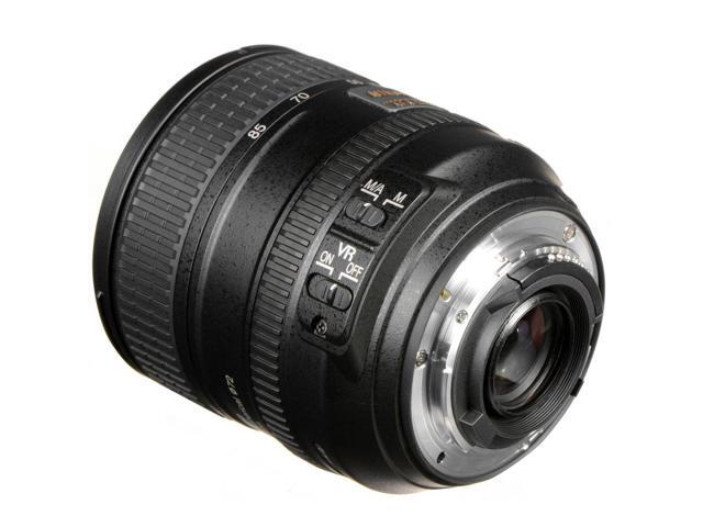 Nikon AF-S NIKKOR 24-85mm f/3.5-4.5G ED VR Lens (2204) + Filter Kit + Cap Keeper - Bundle