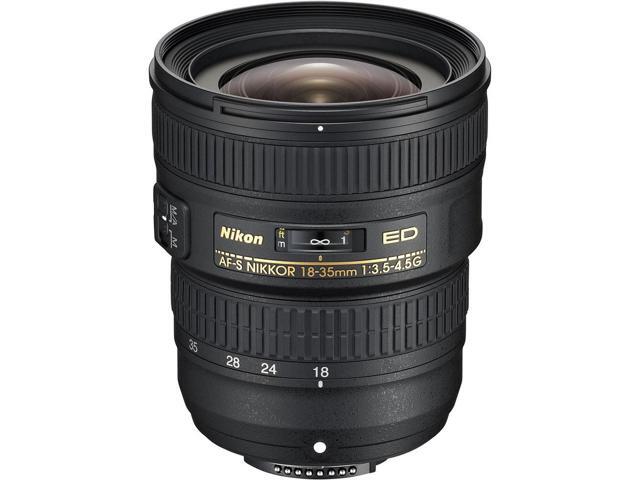 Nikon AF-S NIKKOR 18-35mm f/3.5-4.5G ED Lens (2207) + Filter Kit + Cap Keeper - Bundle