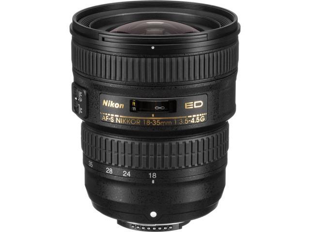 Nikon AF-S NIKKOR 18-35mm f/3.5-4.5G ED Lens (2207) + Filter Kit + Cap Keeper - Bundle