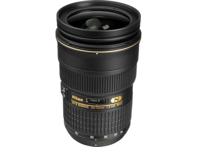 Nikon AF-S NIKKOR 24-70mm f/2.8G ED Lens (2164) + Filter Kit + Cap Keeper - Bundle