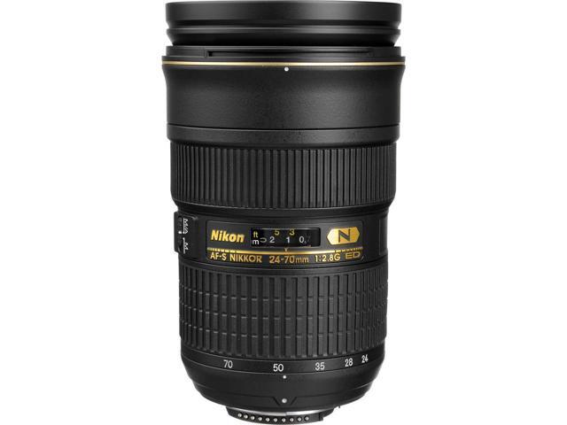 Nikon AF-S NIKKOR 24-70mm f/2.8G ED Lens (2164) + Filter Kit + Cap Keeper - Bundle