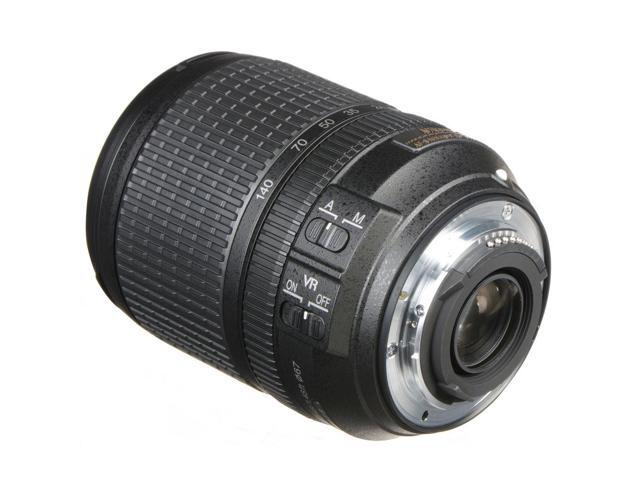 Nikon AF-S DX NIKKOR 18-140mm f/3.5-5.6G ED VR Zoom Lens (2213) + Filter Kit Bundle (International Version)